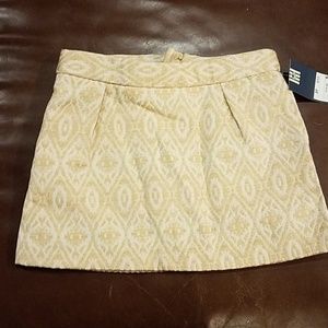 2 / $10 Formal Gold pattern lined skirt